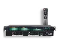 Digital Equalizer, 31-Band Stereo Graphic Equalizer with LCD Display for Live Applications and Studio Use
