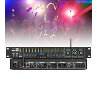 Digital Equalizer Audio Digital Equalizer, Wireless Bluetooth Connection, One-click Anti-howling, HD Sound Quality Graphic Equalizer