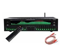 Digital Equalizer with Bluetooth, Optical Coaxial Audio Decoding, and Noise Reduction for Studio Recording and Music Analysis