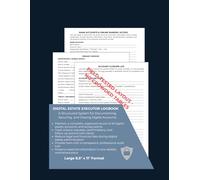 Digital Estate Executor Logbook: A Structured Record for Managing Devices, Digital Assets, Accounts, and Final Closures (Estate & Probate Administration Series)