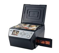Digital Film & Photo Scanner Multi-Function Combo Scanner with HD 22MP, Convert 135Film/35mm slide/110Film/Photo/Document/Business Card to Digital JPG Files, 2.4 inch LCD, Black