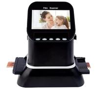 Digital film scanner, 120 high resolution, supports 5 sizes of 120 film, 1080P LCD screen, converts 35mm, 135, 126, 127 negatives and slides to digital JPEG
