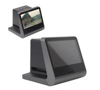 Digital Film Scanner, 16MP 5 Inch LCD Screen, Converts 35mm 126 110 Super 8mm, Black & White Negatives, 16GB Memory, Compatible, for Film & Slide Digitization