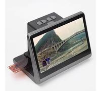 Digital Film Scanner, Negative and Slide Converter with 7-inch LCD Screen, Professional Viewer for 135/126/110 Film to Digital Photos