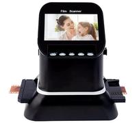Digital Film Scanner with 1080P LCD Screen, Converts 35mm, 135, 126, 127 Negative and Slides to Digital JPEG, High Resolution for Photo Preservation