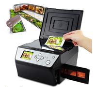 Digital Film & Slide Scanner, 22MP All-in-1 Film & Slide Scanner, Digital Film Scanner, Film and Slide Scanner Convert 135 Film/35mm Slide/110Film/Photo/Document