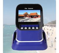 Digital Film & Slide Scanner - 22MP High Resolution Viewer for 35mm, 135, 120, 126, 127 Negatives & Slides to Digital JPEG - Includes 8GB Memory Card for Travel Use
