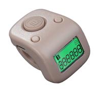 Digital Finger Counter, Buddha Counter, Portable Digital Finger Counter, Buddha Beads Prayer Counter, LCD Digital Display Counter for Prayer, Spiritual with A C