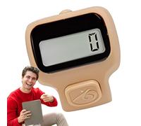 Digital Finger Tally Counter - Portable Handheld Clicker Counter, Electronic Ring Finger Counter for Coaching, Convenient Golf Knitting Calculator | Wrist Strap Hand Counter for Referee