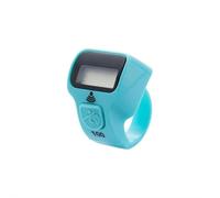 Digital Finger Tally Counter, Tasbeeh Counter Finger Ring Electronic Digital Tasbeeh Tasbih Tally Counter Timer Beads for Islam Muslim Prayer Golf Scoring (Light blue)