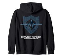 Digital First Responder Incident Response Team Zip Hoodie