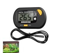 Digital Fish Tank Temperature Monitor - Multipurpose Terrarium Gauge Portable Sensor Accurate Measurement Device For Lizards Turtles Reptiles Aquarium Environmental Control Easy Use Reliable Tool | Fo