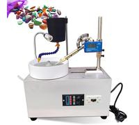 Digital Flat Grinding and Polishing Machine with LED Light, Precise Angle and Height Controls, Low Noise Operation for Jewelry and Gemstone Processing