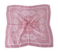 Digital Flower Print Head Scarf Bandana Hip Hop Head Scarf Music Festival Head Wrap Cycling Dance Scarf Handkerchief
