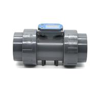 Digital Flowmeter for Irrigation and Liquids in Agriculture and Aquatic Environments, Accurate Measurement for Various Liquid Concentrations