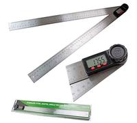 Digital Folding Angle Ruler Extra Long 1m, 2 x 500mm Stainless Steel 0-360 deg
