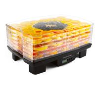 Digital Food Dehydrator Machine UK 6 Tray Meat Fruit Dryer Quiet Andrew James [EEK: Compliant]