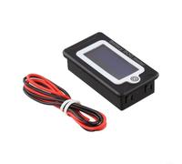 Digital for battery Gauge LCD Voltmeter 0-100% Level Digital(white)