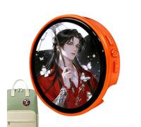 Digital for Photos and Videos, Electronic Button - Digital Pin with 4.7 cm HD Touch Screen and Pixels, for Comic and Cosplay Fans at Home or Office