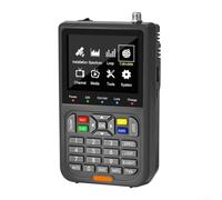 Digital For Satellite Finder Meter, HD Digital Satellite Signal Detector with 3.5'' LCD Screen Portable Power Bank for Shows Signal Strength