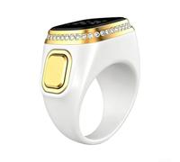 Digital for zikr Ring Smart Tasbih Counter Digital for zikr Ring | Waterproof 4-Digit Display with Vibration Alarm for Prayer Tracking