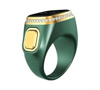 Digital for zikr Ring Smart Tasbih Counter Digital for zikr Ring | Waterproof 4-Digit Display with Vibration Alarm for Prayer Tracking