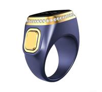 Digital for zikr Ring Smart Tasbih Counter Digital for zikr Ring | Waterproof 4-Digit Display with Vibration Alarm for Prayer Tracking