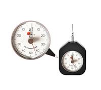 Digital Force Gauge,Dynamometer, Portable Tension Pressure Meter Type Analog Force 30G 50G 100G 150G 300G 500G Double Pointer Tension Meter High measurement accuracy(ATG-50-2)