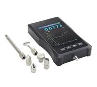 Digital Force Gauge, Handheld Tension Meter with LCD Display, Adjustable Speed, 500N Range, Alarms for Lab and Industrial Use, Portable Design