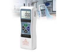 Digital Force Gauge High Accuracy Push Pull Gauge with Internal External S-Type Sensor Stud Flat Adapters Handheld Tension Compression Tester for Lab Industrial Quality Control,200N