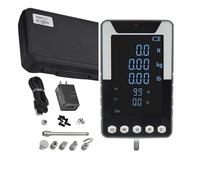 Digital Force Gauge, High-Precision Push-Pull Gauge with 6 Probes, 3 Measurement Units, Force Range: 2-500N Selectable, for Electronic and Automotive Parts