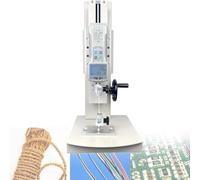 Digital Force Gauge, Manual Force Test Stand with USB Interface, LCD Measurement Instrument, Thrust Meter for Laboratory Force Testing and Destructive Testing 2000N