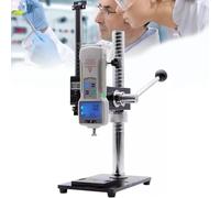 Digital Force Gauge, Manual Push-Pull Tester with Vertical Frame, Compression & Tensile Testing Range 1000N, Unit Conversion kg/lb/Newton