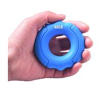 Digital Force Gauge， Mini Hand Gripper Trainer Forearm Carpal Expander Dynamometer Strengthen Training Finger Exersiser Grip Strength k1(Blu)