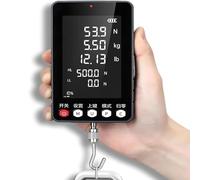 Digital Force Gauge Portable Push Pull Meter 2N-1000N High Precision Thrust Tester LCD Display for Mechanical Physics Teaching