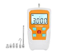 Digital Force Gauge Push and Pull Meter Dynamometer Tension Pressure Tester Thrust Meter Compression Load Plug Force Destructive Tests 3N/0.3kg/0.65lb