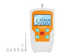 Digital Force Gauge Push and Pull Meter Dynamometer Tension Pressure Tester Thrust Meter Compression Load Plug Force Destructive Tests 50N/5kg/11lbf/180Oz