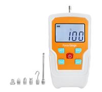 Digital Force Gauge Push and Pull Meter Dynamometer Tension Pressure Tester Thrust Meter Compression Load Plug Force Destructive Tests 100N/10kg/22lbf/360Oz