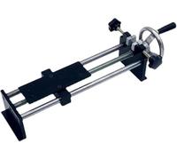 Digital Force Gauge Push and Pull Meter Push-Pull Force Meter HLA Spiral Rack 500N/50KG Hand-Cranked Horizontal Force G Test Stand for Testing Various Forces(Size:Bracket)
