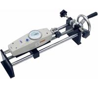 Digital Force Gauge Push and Pull Meter Push-Pull Force Meter HLA Spiral Rack 500N/50KG Hand-Cranked Horizontal Force G Test Stand for Testing Various Forces(Size:Combo)