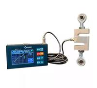 Digital Force Gauge Push Pull Dynamometer, LCD Display for Lab Testing, Accuracy ±0.5%, Graduation 0.000001N, Connect to Computer for Reporting