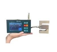 Digital Force Gauge Push Pull Meter, Tension Compression Tester, S-5KN/500KG, Unit Switching (gf/kgf/N/kN/lbf), Absolute Value Display, Industrial Force Measurement Tool