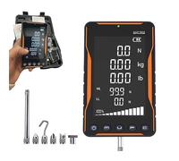 Digital Force Gauge Push Pull Tester with Multiple Probes, Portable Rechargeable Force Meter, Multiple Modes for Compression Tension Testing