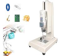 Digital Force Gauge Tensile Testing Machine, 300mm Travel Crank, Vertical Pull Force Tester for Textile and Sports,