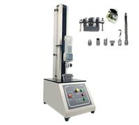 Digital Force Gauge Tester, 10-2000N High Precision Push Pull Gauge with 450mm Stroke, Includes 2 Testing Clamps for Compression and Tension Testing