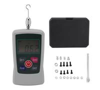 Digital Force Gauge with Built In Sensor - Handheld Push Pull Tension Tester with 0.3 to 3N Measuring Range - Battery Powered Meter for Material Mechanics and Quality Control