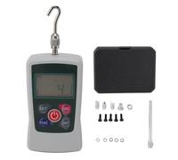 Digital Force Gauge with Built in Sensor - Portable Push Pull Tension Tester for Material Mechanics and Quality Control - 50-500N Measuring Range - Battery Operated Meter