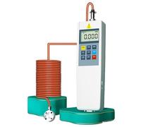 Digital Force Gauge with External Load Cell Sensor, Pressure Tester for Compression Load Tests, Peak Mode, Unit Switching (N/kgf/Lbf), Data Output