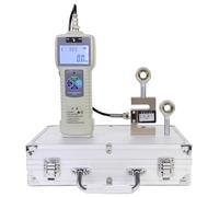 Digital Force Gauge with External Sensor, Push Pull Meter, 3 Measurement Units (N, Kg, Lb), Real-time/Peak Mode, Data Output for Accurate Force Testing