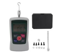 Digital Force High Precise Push Pull Force Tester 0.2N to 2N Measurement Range with 6 Interchangeable Fixtures for Material Mechanics Product Development Quality Control Aluminum